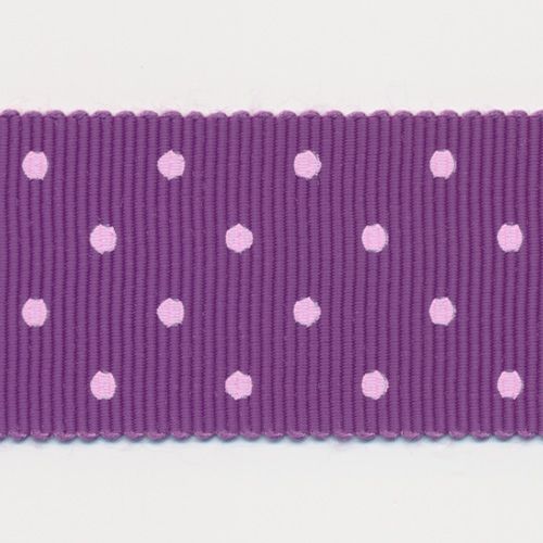 Dot Print Ribbon (Grosgrain) #28