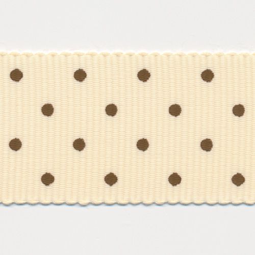 Dot Print Ribbon (Grosgrain) #3