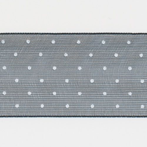 Dot Print Ribbon (Organdy) #11