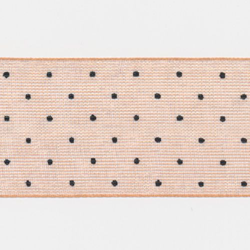 Dot Print Ribbon (Organdy) #4