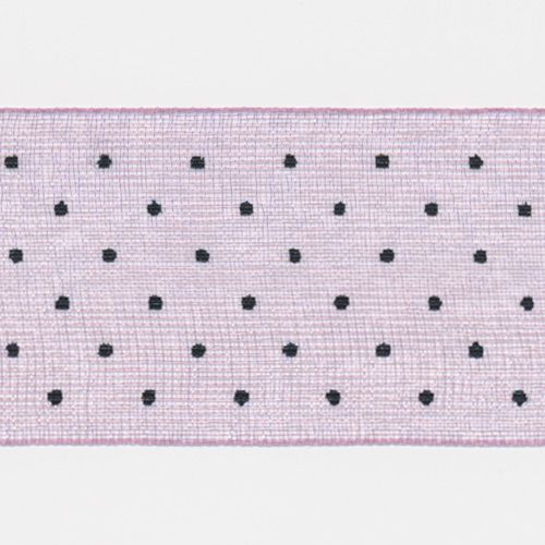 Dot Print Ribbon (Organdy) #5
