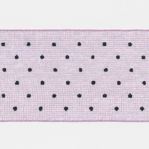 Dot Print Ribbon (Organdy) #5