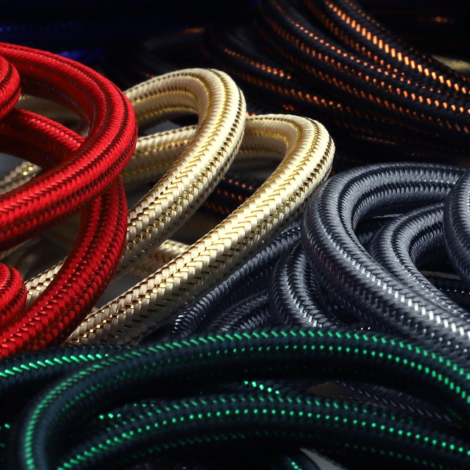 Pearl Cord #102 Carbon Gray &amp; Charcoal