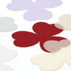 Cut Flower - Three Petals (Chiffon) #106 Ivory