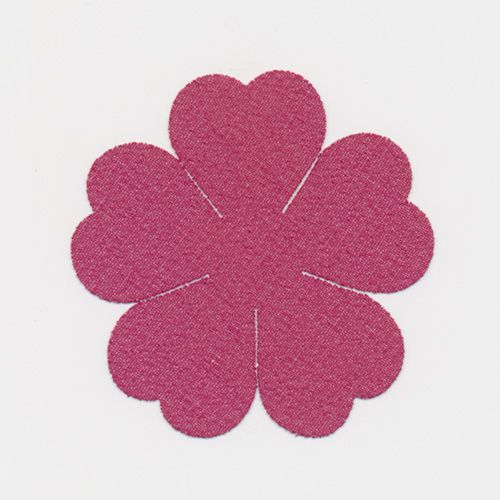 Cut Flower - Five Petals (Chiffon) #43 