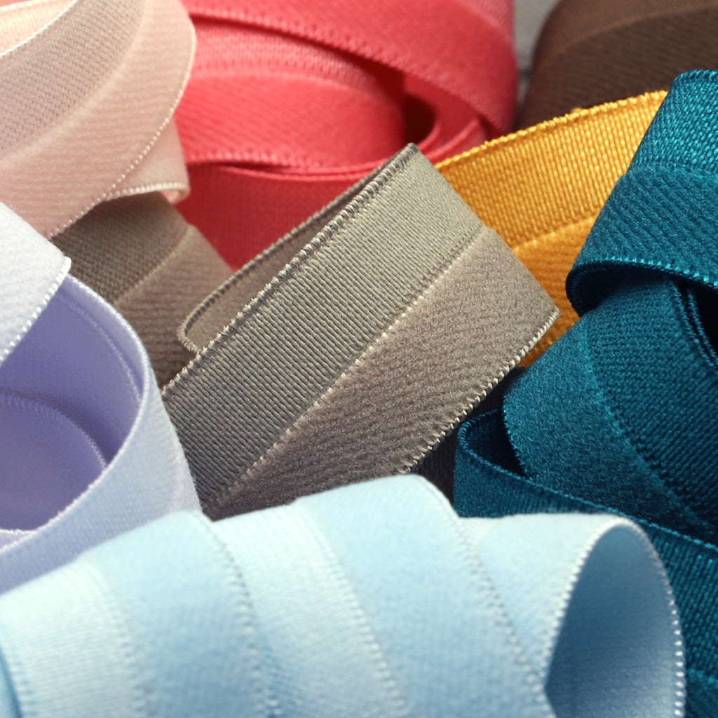 Thin Satin &amp; Pile Stretch Binder #105 Steel Black