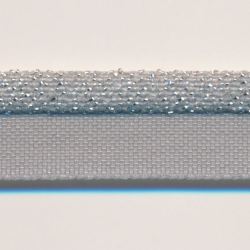 Metallic Stretch Piping (Silver) #49