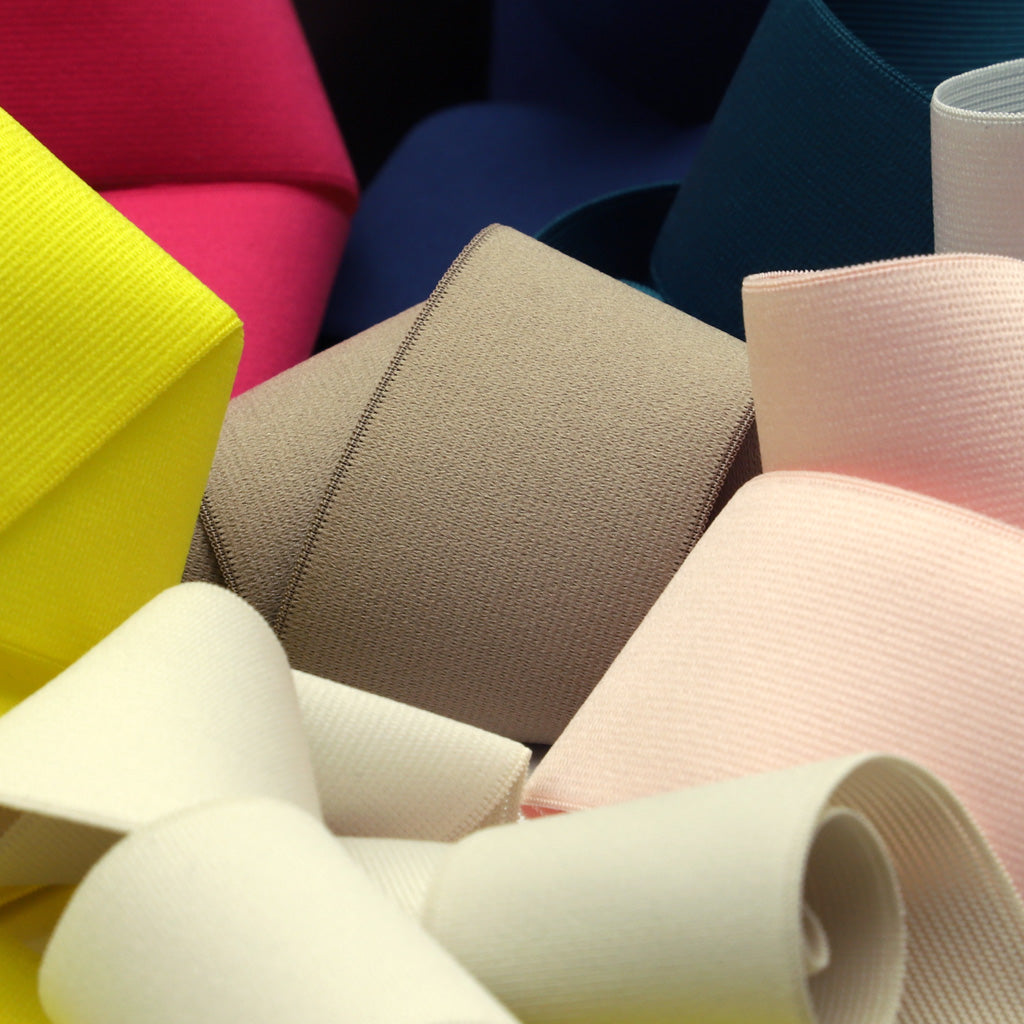 Airy Knit Stretch Ribbon #00 Ecru