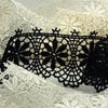 Embroidered Chemical Lace #158 Milk