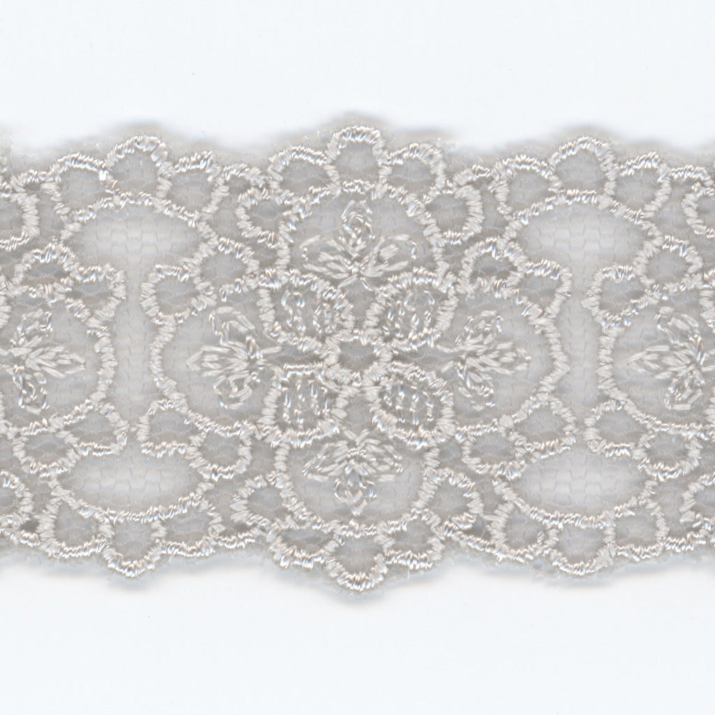 Embroidered Tulle Lace #100