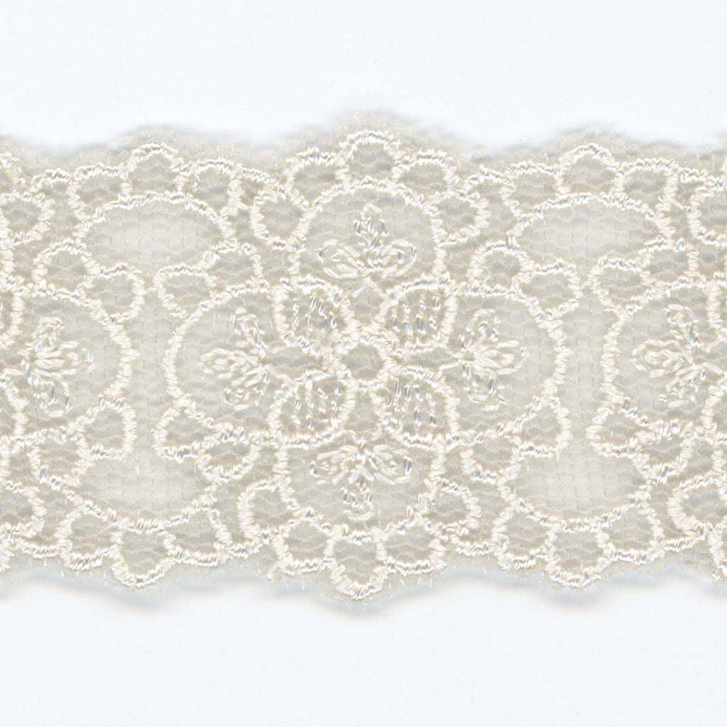 Embroidered Tulle Lace #48