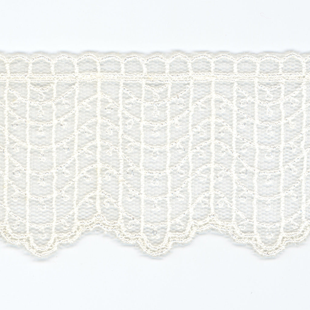 Embroidered Tulle Lace #01