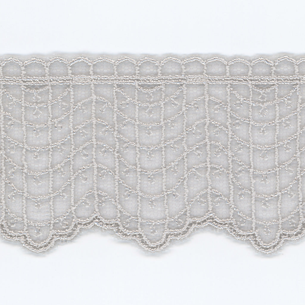 Embroidered Tulle Lace #100
