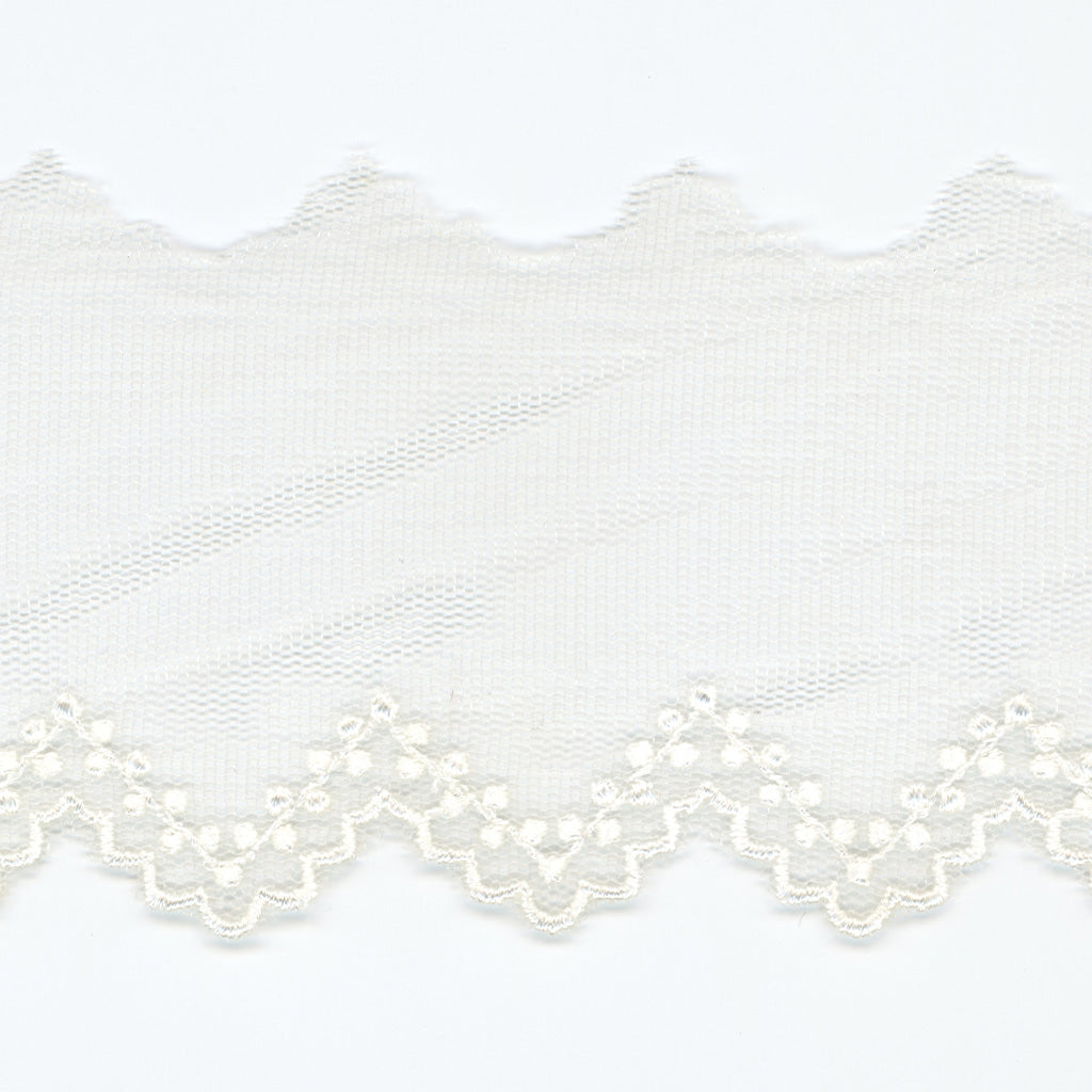 Embroidered Tulle Lace #01