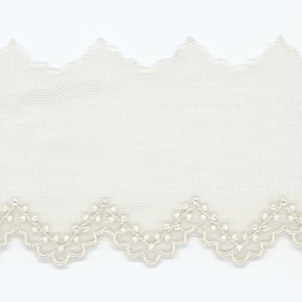 Embroidered Tulle Lace #48