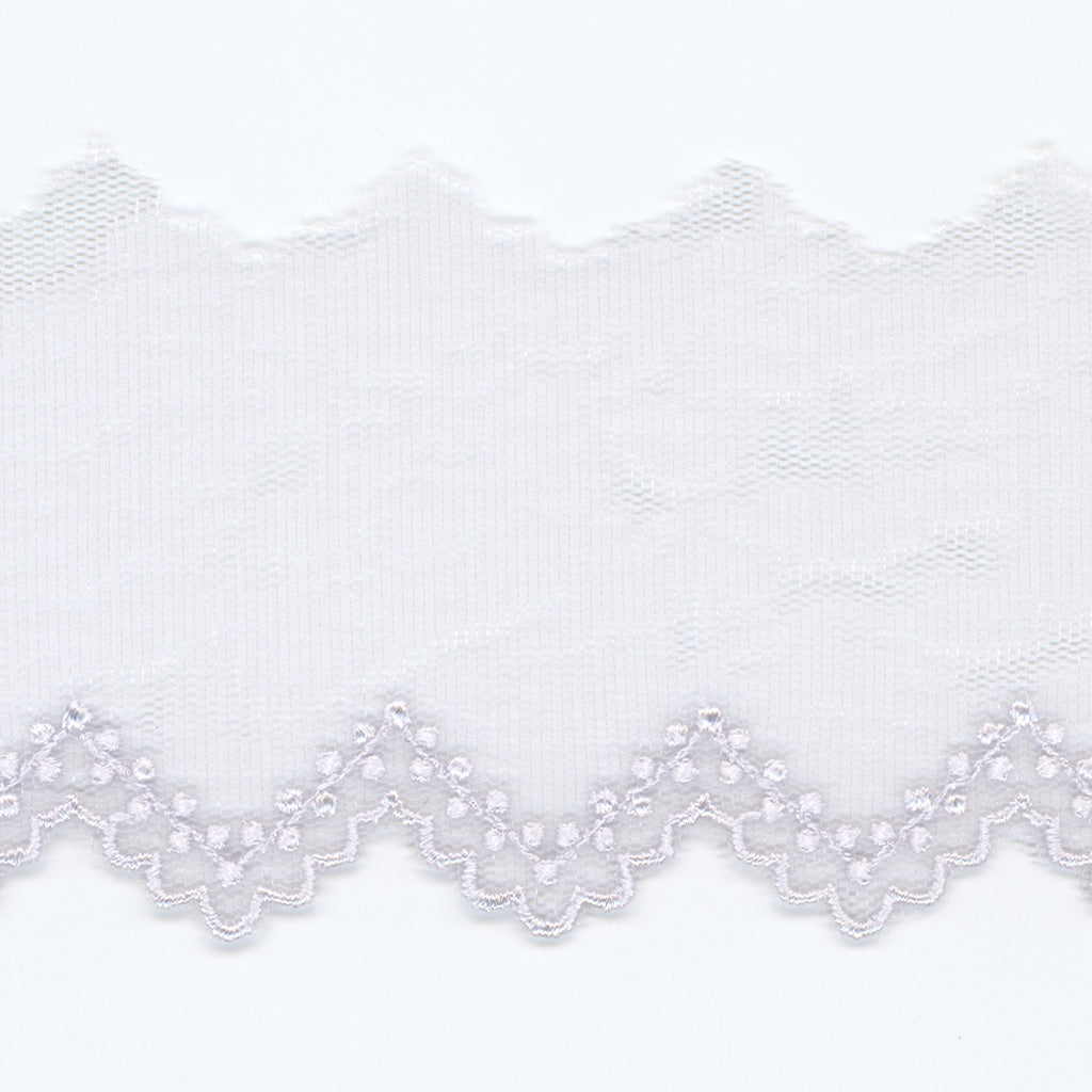 Embroidered Tulle Lace #93