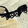 Embroidered Chemical Lace #50 Black