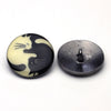 Enamel Button Black &amp; White