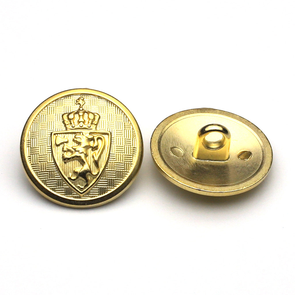Metal Button Gold Soft