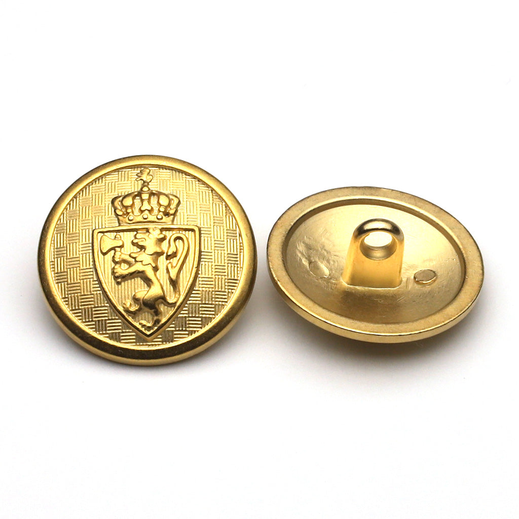 Metal Button Gold Soft