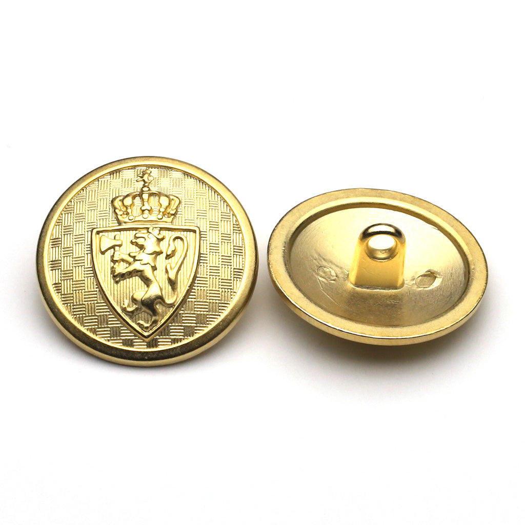Metal Button Gold Soft
