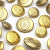 Metal Button Gold Soft