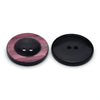 Plastic Button Light Pink &amp; Black