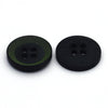 Plastic Button Green &amp; Black