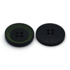 Plastic Button Green &amp; Black