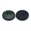 Plastic Button Green &amp; Black