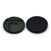 Plastic Button Green &amp; Black