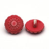 Plastic Button Red