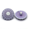 Plastic Button Lavender