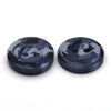 Plastic Button Navy Camouflage