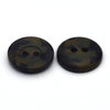 Plastic Button Woodland Camouflage