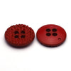 Plastic Button Red