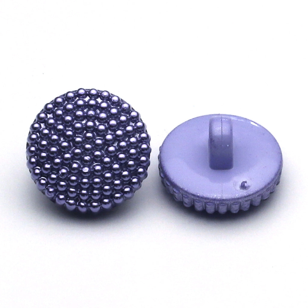 Plastic Button Lavender