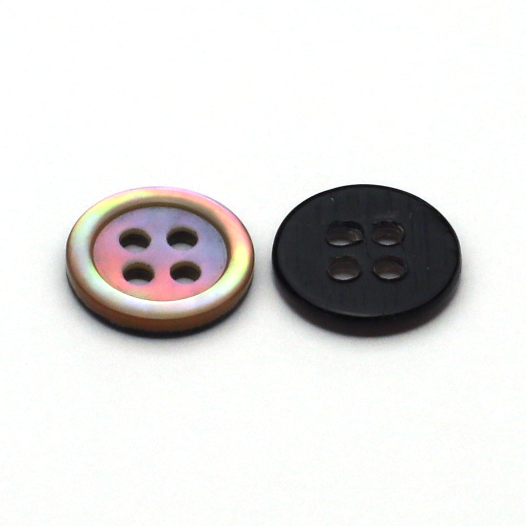 Shell Button Brown-Lip