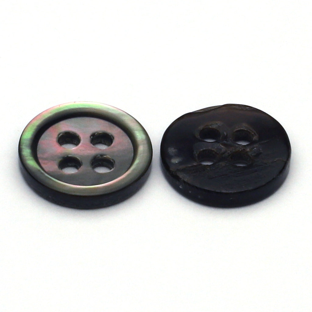 Shell Button Black-Lip