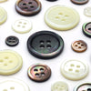 Shell Button Black-Lip