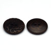 Corozo Button Dark Brown