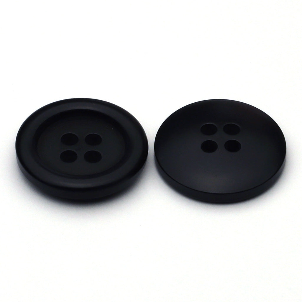 Corozo Button Dark Blue