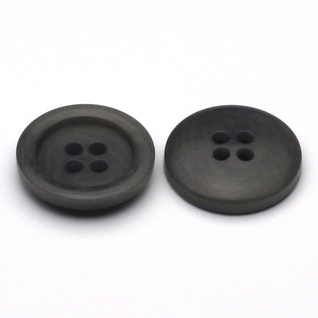 Corozo Button Light Gray