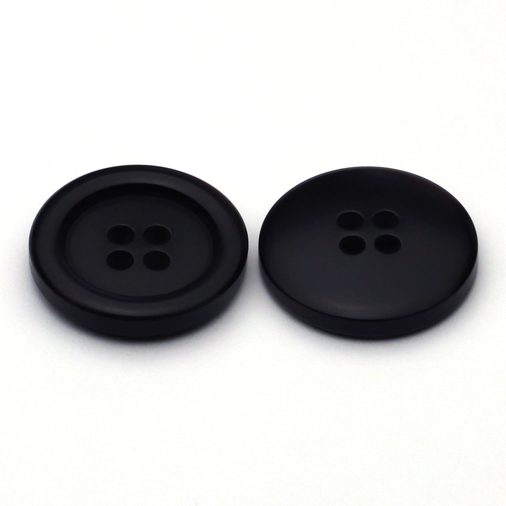 Corozo Button Dark Blue