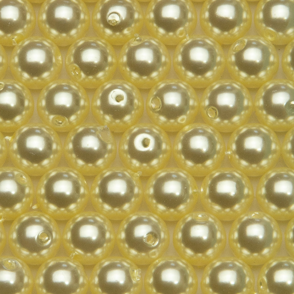 Plastic Pearl Round Beads #17/C