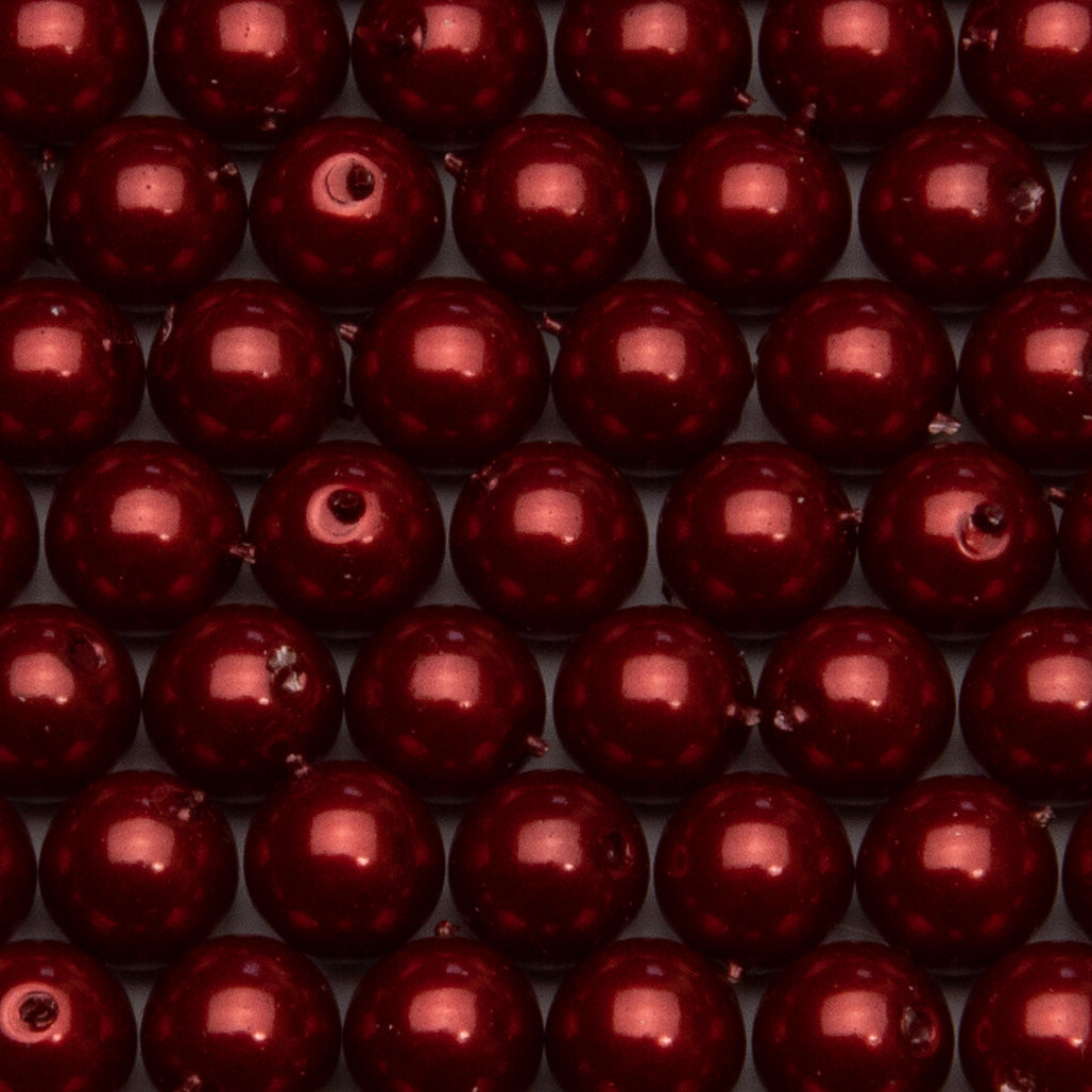 Plastic Pearl Round Beads #39/B