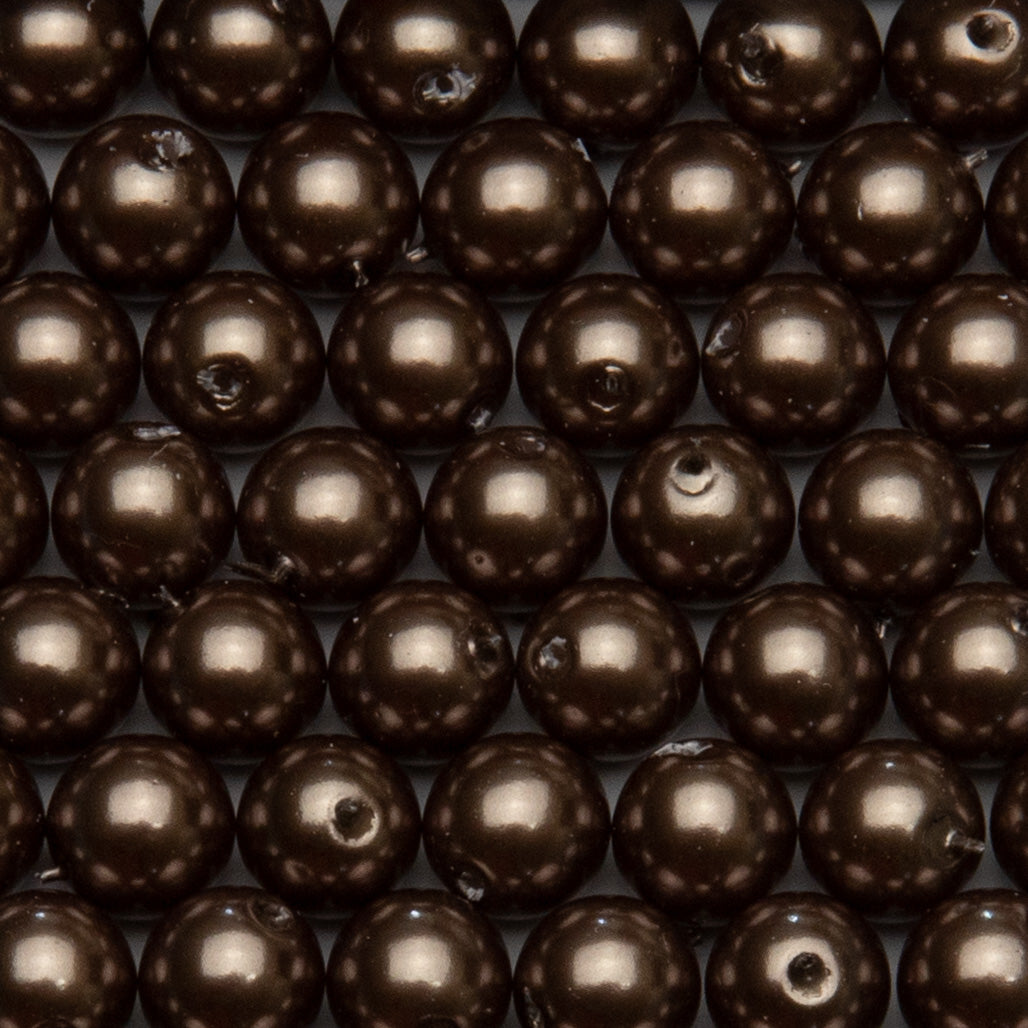 Plastic Pearl Round Beads #47/D