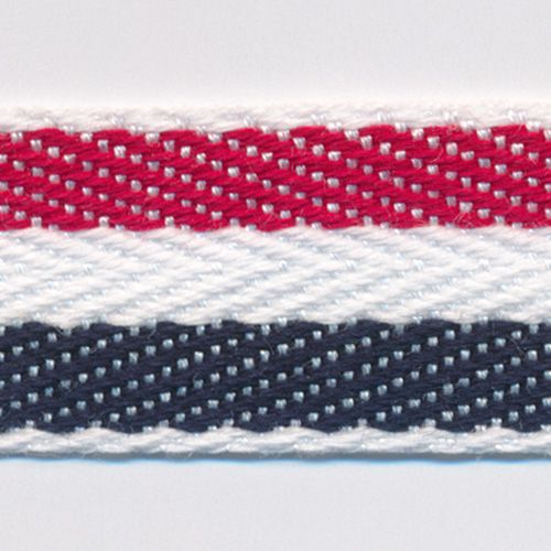 Cotton Stripe Herringbone Ribbon #02