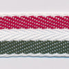 Cotton Stripe Herringbone Ribbon #04