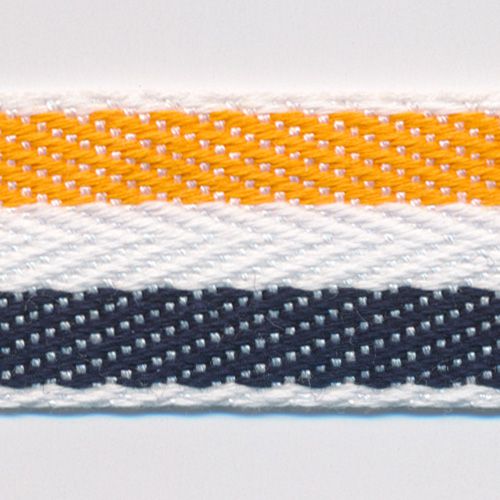 Cotton Stripe Herringbone Ribbon #09